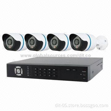PoE NVR Kit with Remote Control, USB Mouse, P2P function, 720P Real-time Recording